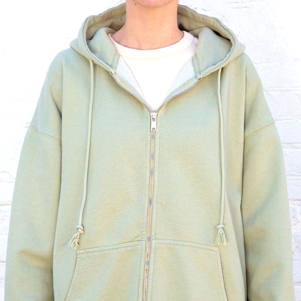 Brandy Melville zip up hoodie